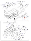 Патрубок впускного коллектора ISUZU FVR34